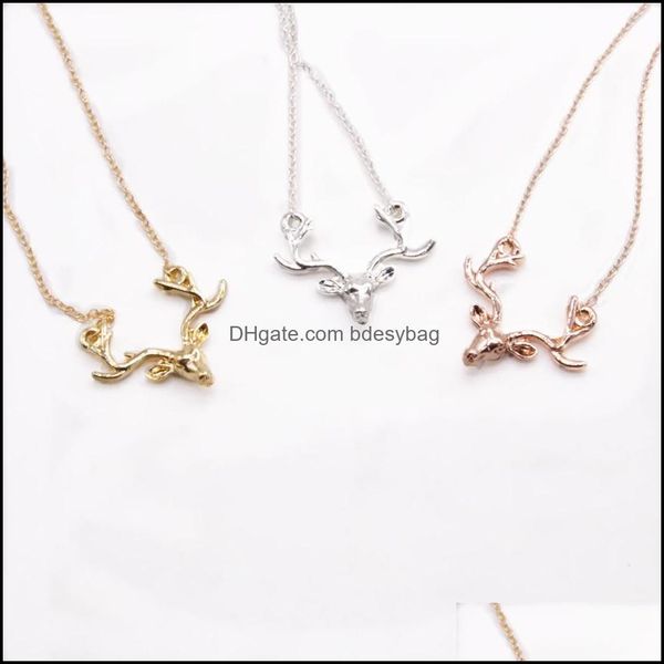 pendant necklaces pendants jewelry fashionable deer head exquisite animal face suitable men and womens three colors necklace drop delivery, Silver
pendant necklaces pendants jewelry fashionable deer head exquisite animal face suitable men and womens three colors necklace drop delivery, Silver
