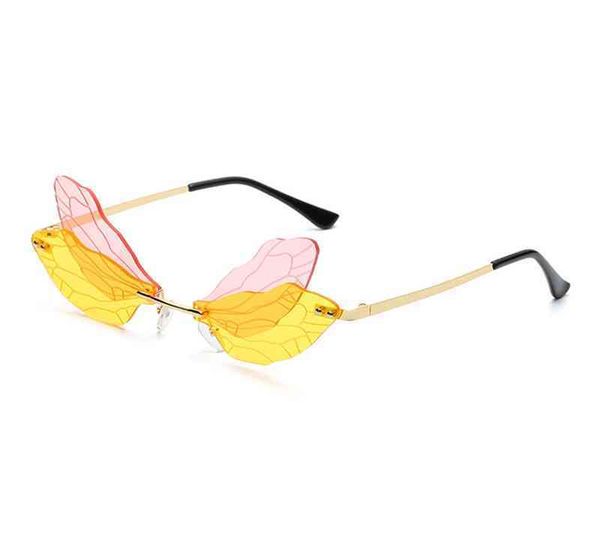 new personalized framels cut ee sunglass women's dragonfly wings sunglass wind funny ball glass, White;black
new personalized framels cut ee sunglass women's dragonfly wings sunglass wind funny ball glass, White;black