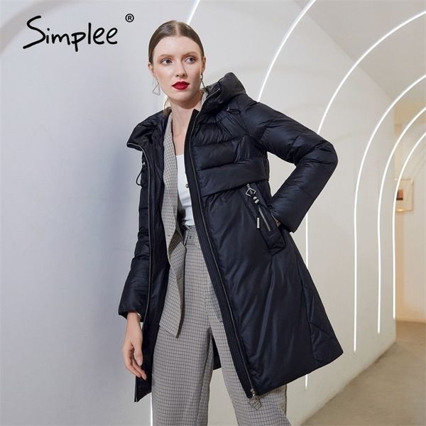 elegant warm women winter coat with hat casual pocket parka female fashion windproof long coats jackets design 201127, Black
elegant warm women winter coat with hat casual pocket parka female fashion windproof long coats jackets design 201127, Black