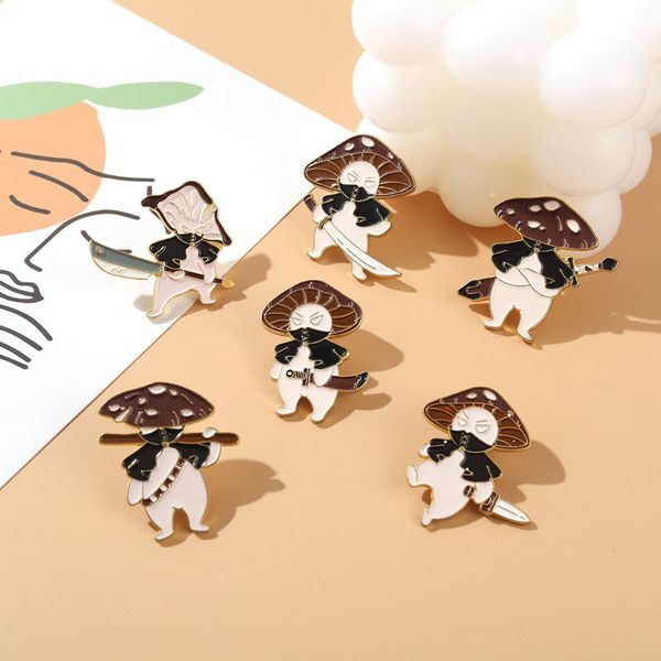 customized mushroom hard enamel pins custom new creative men women handsome bulk jewelry insignia badge masked chivalrous man enamel brooch, Gray
customized mushroom hard enamel pins custom new creative men women handsome bulk jewelry insignia badge masked chivalrous man enamel brooch, Gray