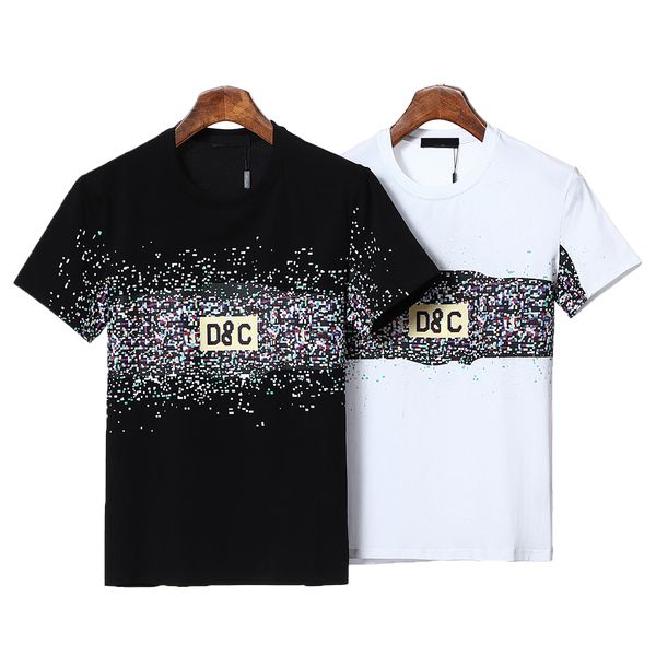 2022new explosive summer designer men's t-shirts fashion casual letter print paris fashion couple for men and women, White;black
2022new explosive summer designer men's t-shirts fashion casual letter print paris fashion couple for men and women, White;black