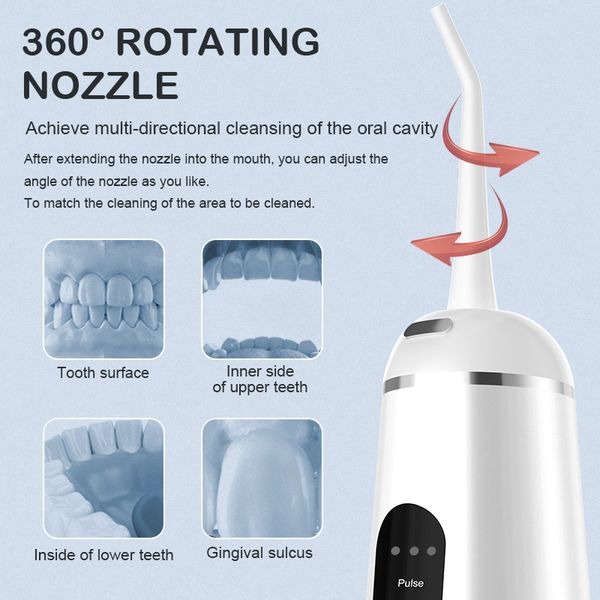 gfasag 350ml oral irrigator waterproof irrigador dental water flosser teeth cleaner maglev charging portable waterpulse wash rab
gfasag 350ml oral irrigator waterproof irrigador dental water flosser teeth cleaner maglev charging portable waterpulse wash rab