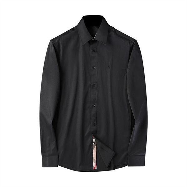 designer mens formal business shirts fashion casual shirt long-sleeved shirt#27, White;black
designer mens formal business shirts fashion casual shirt long-sleeved shirt#27, White;black