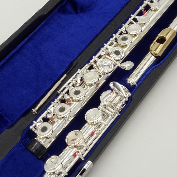 music fancier club professional flute 382 silver plated flute gold plated lip plate b leg open close holes 17 e key
music fancier club professional flute 382 silver plated flute gold plated lip plate b leg open close holes 17 e key