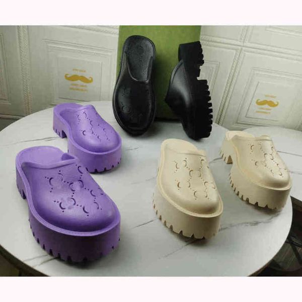 women designer hole slippers mens rubber sandals 5cm/2.5cm luxury thick bottom eva shoes summer beach increased platform non-slip casual 8gk, Black
women designer hole slippers mens rubber sandals 5cm/2.5cm luxury thick bottom eva shoes summer beach increased platform non-slip casual 8gk, Black
