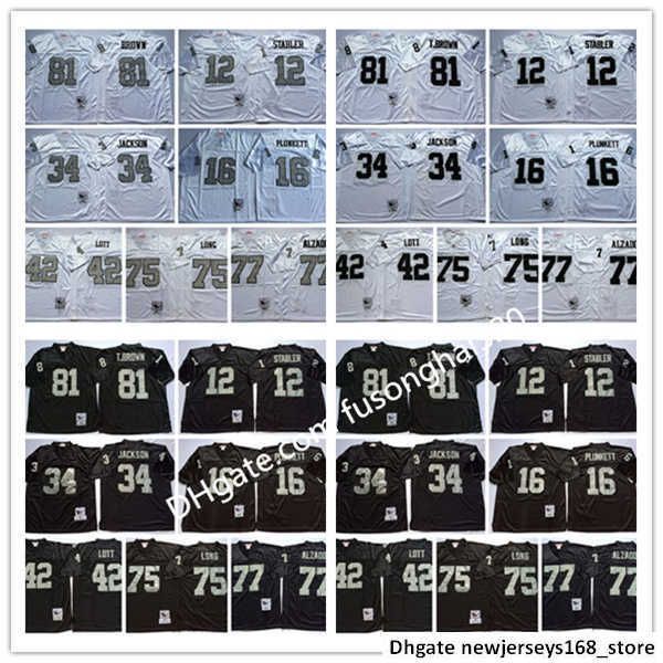 ncaa football college 34 bo jackson 16 jim plunkett 32 marcus allen jerseys 25 fred biletnikoff 12 ken stabler lester hayes man vintage blac, Black
ncaa football college 34 bo jackson 16 jim plunkett 32 marcus allen jerseys 25 fred biletnikoff 12 ken stabler lester hayes man vintage blac, Black