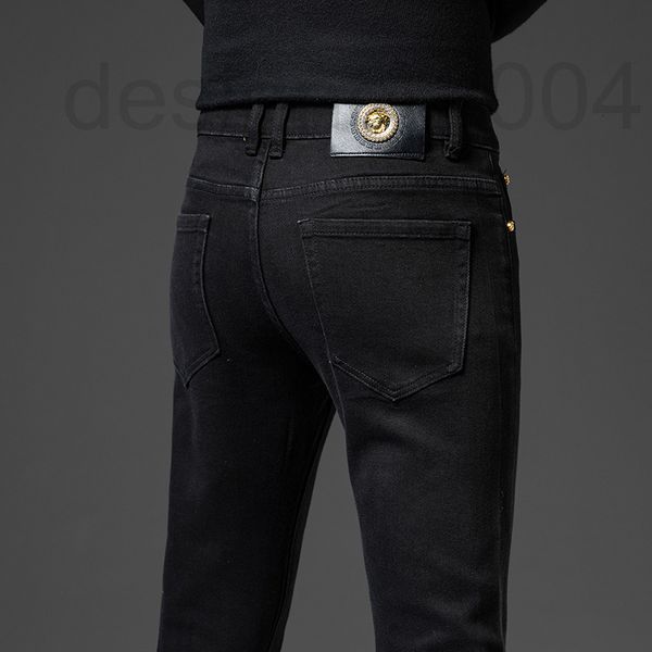 men's jeans designer korean version 2021 autumn and winter fashion brand new black high-end quality jeans men's elastic slim fit s, Blue
men's jeans designer korean version 2021 autumn and winter fashion brand new black high-end quality jeans men's elastic slim fit s, Blue