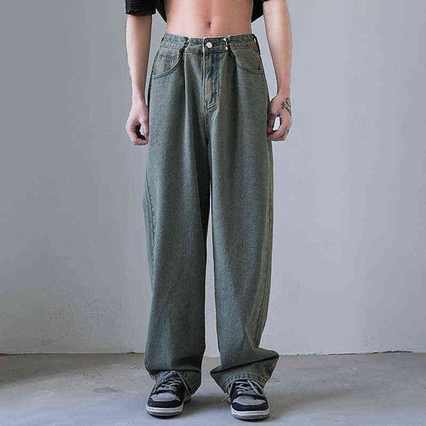 4 colors baggy jeans men fashion retro casual wide leg jeans mens streetwear korean loose hip hop straight denim pants men -2xl t220726, Blue
4 colors baggy jeans men fashion retro casual wide leg jeans mens streetwear korean loose hip hop straight denim pants men -2xl t220726, Blue