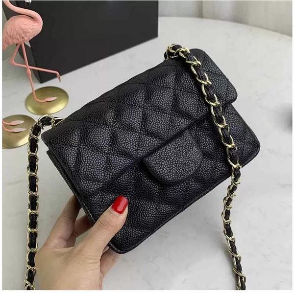 fashion womens black flap designer bags sheepskin/caviar classic handbags shoulder bag golden/silver metal chain timeless diamond quilting l
fashion womens black flap designer bags sheepskin/caviar classic handbags shoulder bag golden/silver metal chain timeless diamond quilting l