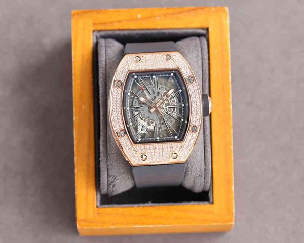 watch designer luxury mens mechanics watch rihca milles iced out men automatic es mechanical sport wrist stainless steel case silicone brand, Slivery;golden
watch designer luxury mens mechanics watch rihca milles iced out men automatic es mechanical sport wrist stainless steel case silicone brand, Slivery;golden