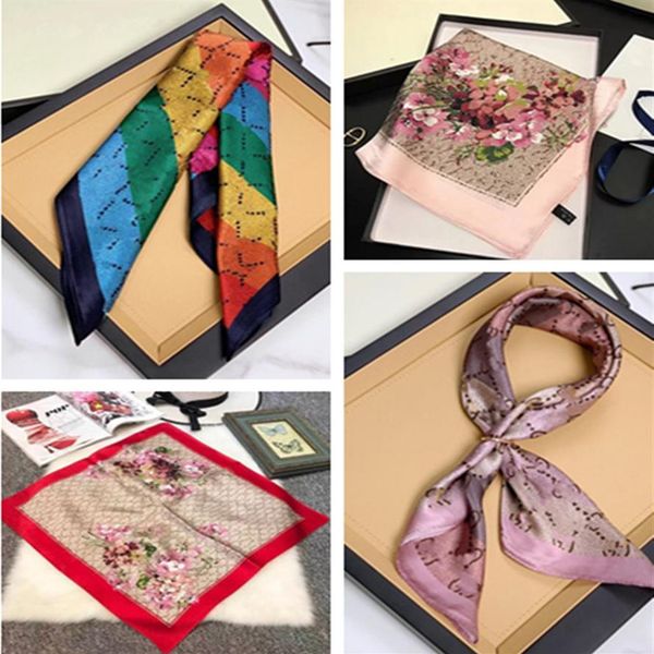 twill silk small square scarf designer lady color letter 50 50cm hair band tied bag wrist decorated square scarfs2541, Blue;gray
twill silk small square scarf designer lady color letter 50 50cm hair band tied bag wrist decorated square scarfs2541, Blue;gray