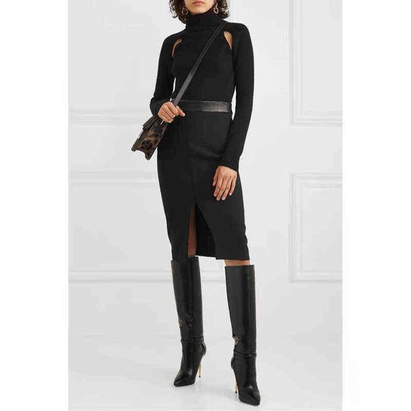 boots ladies be toe brand new genuine leather super high heel cross belt buckle metal decorated banquet knee 220709, Black
boots ladies be toe brand new genuine leather super high heel cross belt buckle metal decorated banquet knee 220709, Black