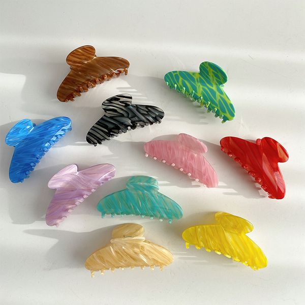 length 11 cm women texture semicircle hair clamps for shower ponytail scrunchies large hair claw clips acetic acid hairpins female headdress, Slivery;golden
length 11 cm women texture semicircle hair clamps for shower ponytail scrunchies large hair claw clips acetic acid hairpins female headdress, Slivery;golden
