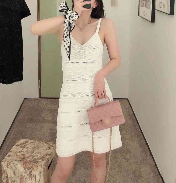 casual dresses 2022 spring and summer style small fragrance hollow waist retracted suspender skirt paris sweet dream thin celebrity dress fe, Black;gray
casual dresses 2022 spring and summer style small fragrance hollow waist retracted suspender skirt paris sweet dream thin celebrity dress fe, Black;gray