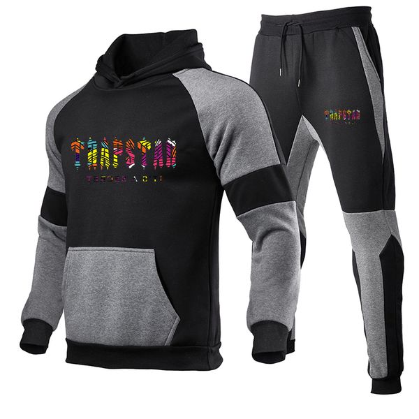 tracksuit trapstar brand printed sportswear men 5 colors warm two pieces set loose hoodie sweatshirt pants set hoodie jogging, Gray
tracksuit trapstar brand printed sportswear men 5 colors warm two pieces set loose hoodie sweatshirt pants set hoodie jogging, Gray