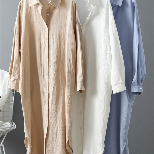 sleeve women long shirt dress spring autumn casual buttons loose clothes robe femme vestido 220803, Black;gray
sleeve women long shirt dress spring autumn casual buttons loose clothes robe femme vestido 220803, Black;gray