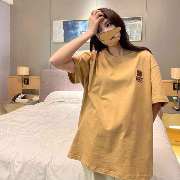 clothing 2022 spring and summer new khaki fixed woven and dyed fabric embroidered strawberry t-shirt men's and women's short outle, White;black
clothing 2022 spring and summer new khaki fixed woven and dyed fabric embroidered strawberry t-shirt men's and women's short outle, White;black