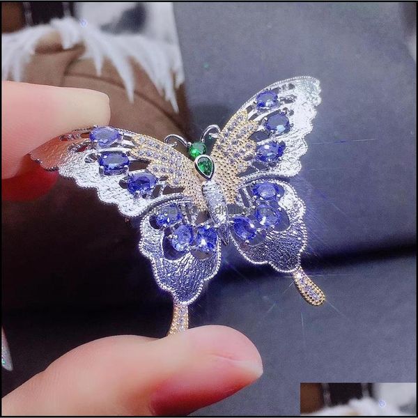 pins brooches jewelry natural blue tanzanite pendant s925 sier gemstone fashion grace butterfly girlfriend wedding dhj2f, Gray
pins brooches jewelry natural blue tanzanite pendant s925 sier gemstone fashion grace butterfly girlfriend wedding dhj2f, Gray