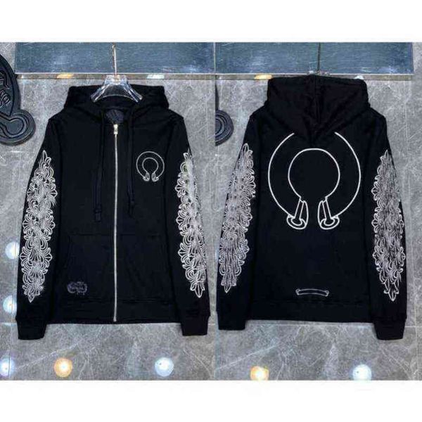 luxury mens classic zipper fashion ch sweatshirts hoodies designer horseshoe sanskrit cross print pullover hooded sweater woman loose jackts, Black
luxury mens classic zipper fashion ch sweatshirts hoodies designer horseshoe sanskrit cross print pullover hooded sweater woman loose jackts, Black