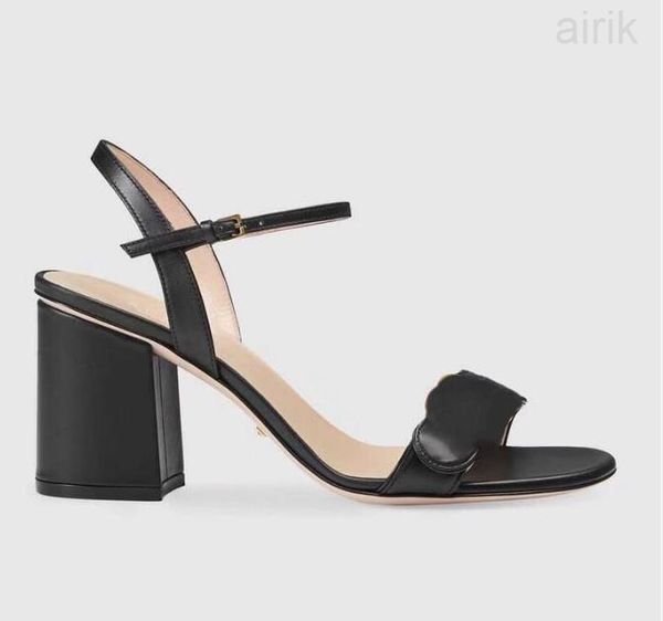 2022 l leather sandal uxury high heels suede midheel 7-11cm women designer highheel summer sandals, Black
2022 l leather sandal uxury high heels suede midheel 7-11cm women designer highheel summer sandals, Black