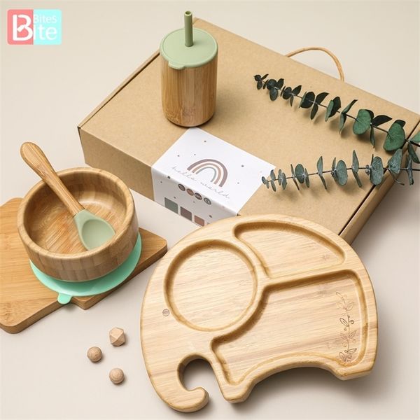 4pcs wooden dinner plate silicone suction cup nonslip waterproof fork spoon cartoon elephant feeding dinner plate tableware 220805
4pcs wooden dinner plate silicone suction cup nonslip waterproof fork spoon cartoon elephant feeding dinner plate tableware 220805