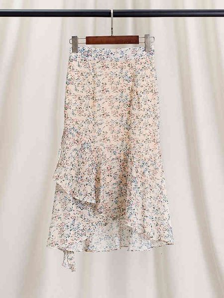 skirts half length skirt women's summer style medium chiffon irregular floral european station a-line ruffle wrap hip fishtail, Black
skirts half length skirt women's summer style medium chiffon irregular floral european station a-line ruffle wrap hip fishtail, Black