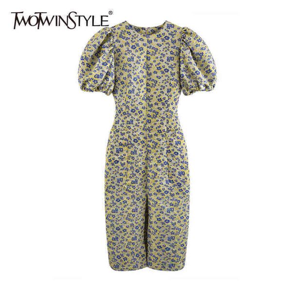 vintage print floral dress for women o neck puff sleeve high waist hit color split midi dresses female fashion 210423, Black;gray
vintage print floral dress for women o neck puff sleeve high waist hit color split midi dresses female fashion 210423, Black;gray