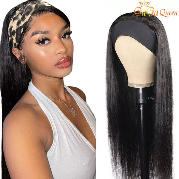 headband wigs for women brazilian straight human hair wigs machine made wig with headband no lace front wig, Black;brown
headband wigs for women brazilian straight human hair wigs machine made wig with headband no lace front wig, Black;brown
