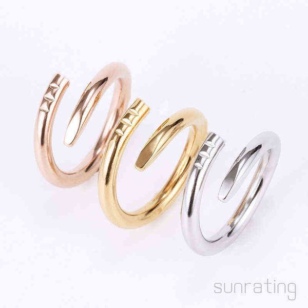 2022 love rings womens jewelry titanium steel single nail ring european and american fashion street hip hop casual couple classic gold, Silver
2022 love rings womens jewelry titanium steel single nail ring european and american fashion street hip hop casual couple classic gold, Silver