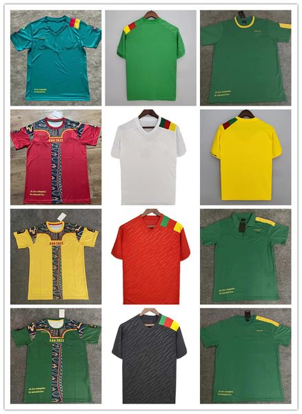 2022 cameroon nations team aboubakar mens soccer jerseys world 2023 cup choupo-moting bahoken bassogog ganago ekambi home away 3rd football, Black;yellow
2022 cameroon nations team aboubakar mens soccer jerseys world 2023 cup choupo-moting bahoken bassogog ganago ekambi home away 3rd football, Black;yellow