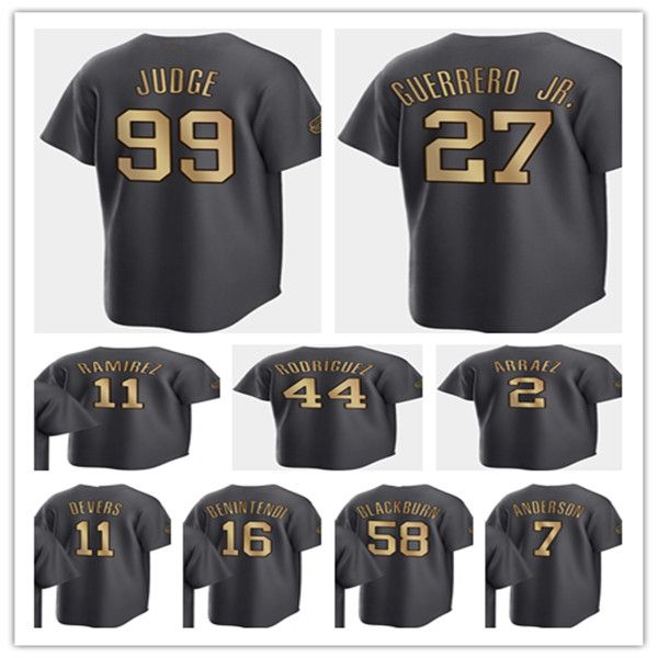 2022 charcoal all star baseball jersey aaron judge tim anderson jose ramirez altuve cabrera andrew benintendi blackburn rodriguez mike trout, Blue;black
2022 charcoal all star baseball jersey aaron judge tim anderson jose ramirez altuve cabrera andrew benintendi blackburn rodriguez mike trout, Blue;black
