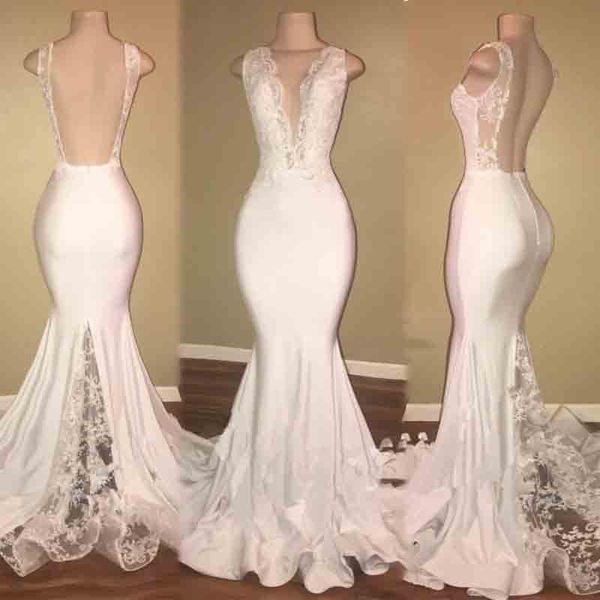 white mermaid prom dress 2022 deep v neck lace train black girls evening dresses satin elegant aso ebi formal party gowns vestidos de noche
white mermaid prom dress 2022 deep v neck lace train black girls evening dresses satin elegant aso ebi formal party gowns vestidos de noche