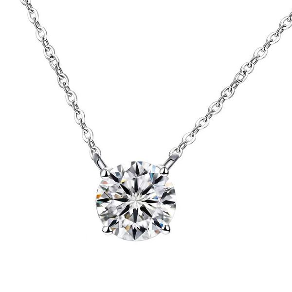 trendy pendant necklaces white gold plated silver 4 prong 1ct d color vvs1 round moissanite necklace for women anniversary gift neckl
trendy pendant necklaces white gold plated silver 4 prong 1ct d color vvs1 round moissanite necklace for women anniversary gift neckl