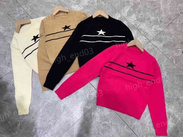 designer womens sweaters classic brand striped lettering logo print crewneck sweater luxury women clothing apparel 0912, White;black
designer womens sweaters classic brand striped lettering logo print crewneck sweater luxury women clothing apparel 0912, White;black