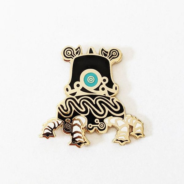 cartoon luminous one-eyed giant chibi guardian hard enamel badge brooch backpack lapel pin jewelry party creative game brooch, Blue
cartoon luminous one-eyed giant chibi guardian hard enamel badge brooch backpack lapel pin jewelry party creative game brooch, Blue