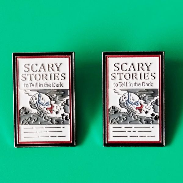 scary stories hard enamel pins badge backpack collar lapel women men fashion jewelry, Blue
scary stories hard enamel pins badge backpack collar lapel women men fashion jewelry, Blue