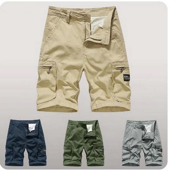 men's multi pockets cargo shorts 2022 summer casual men cotton sports short pants hip hop streetwear brand mens shorts, White;black
men's multi pockets cargo shorts 2022 summer casual men cotton sports short pants hip hop streetwear brand mens shorts, White;black