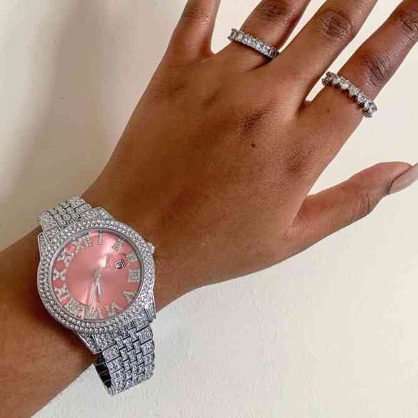 women watch jewelry high end luxury iced out gold diamond watch quartz waterproof stainless steel es wrist, Slivery;golden
women watch jewelry high end luxury iced out gold diamond watch quartz waterproof stainless steel es wrist, Slivery;golden