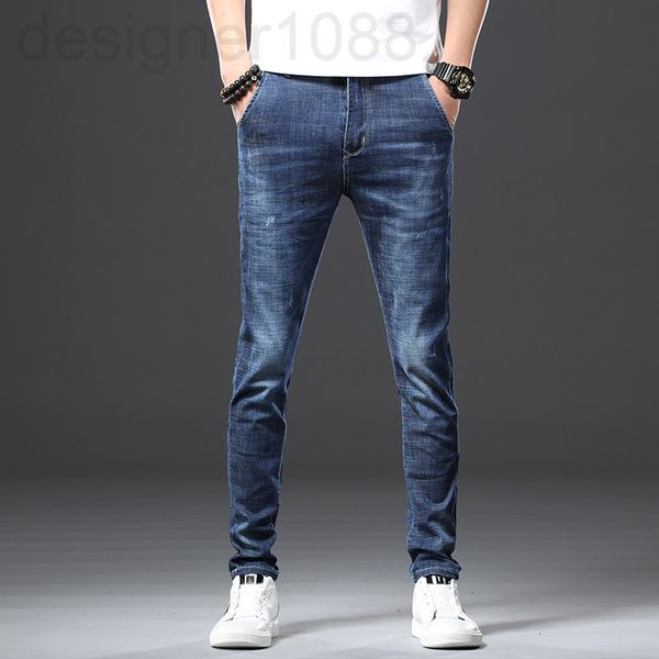 men's jeans designer summer diagonal pocket small feet slim fit casual men's pants young straight tube korean trendy students wpqf, Blue
men's jeans designer summer diagonal pocket small feet slim fit casual men's pants young straight tube korean trendy students wpqf, Blue