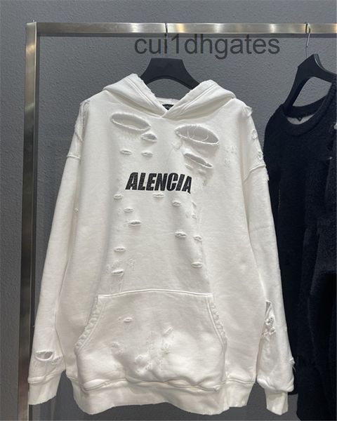 2022 designer blgc hoodies correct version 21fw autumn and winter new letters art hole crack couple hoodie fashion, Black
2022 designer blgc hoodies correct version 21fw autumn and winter new letters art hole crack couple hoodie fashion, Black
