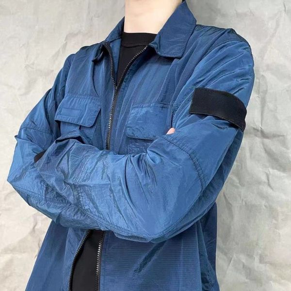 22ss mens zipper jacket designer embroidered armbands metal nylon reflective jackets waterproof coat outdoor sports casual shirt men women c, Black;brown
22ss mens zipper jacket designer embroidered armbands metal nylon reflective jackets waterproof coat outdoor sports casual shirt men women c, Black;brown