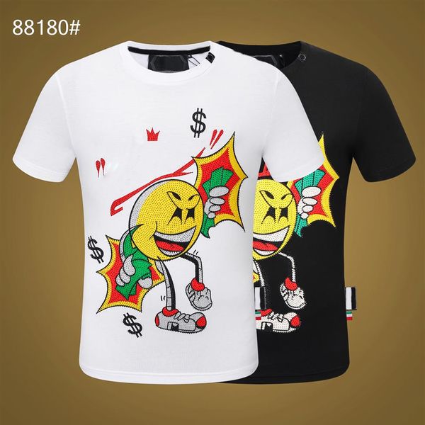 pp fashion men's designer slim fit t-shirt summer rhinestone short sleeve round neck shirt tee skulls print streetwear c218f, White;black
pp fashion men's designer slim fit t-shirt summer rhinestone short sleeve round neck shirt tee skulls print streetwear c218f, White;black