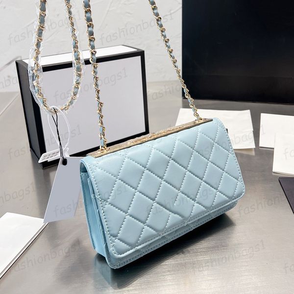 classic mini flap trendy wallet with chain bags lambskin quilted gold metal hardware crossbody shoulder purse card holder multi pochette han
classic mini flap trendy wallet with chain bags lambskin quilted gold metal hardware crossbody shoulder purse card holder multi pochette han