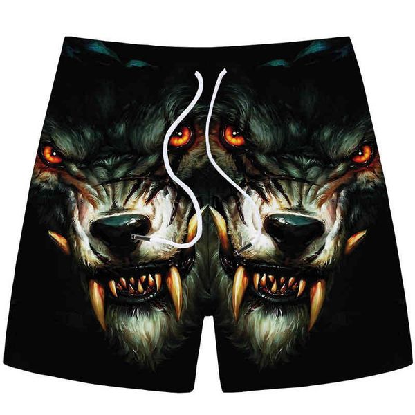 men's shorts kyku wolf 3d digital printed capris animal casual loose sweatpants, White;black
men's shorts kyku wolf 3d digital printed capris animal casual loose sweatpants, White;black