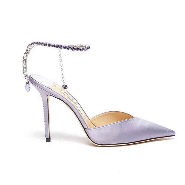 dress wedding shoes for women high heels new summer rhinestone chain pointed black heel sandals 220709
dress wedding shoes for women high heels new summer rhinestone chain pointed black heel sandals 220709