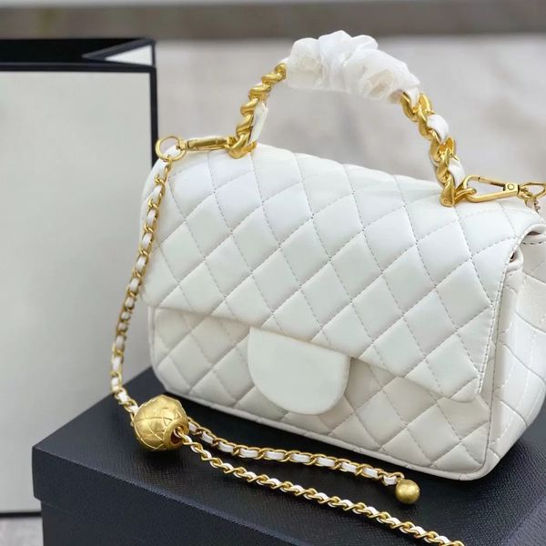 22ss french mini gold ball flap bag lambskin quilted metal handle diamond check hardware chain classic designer crossbody shoulder bag luxur
22ss french mini gold ball flap bag lambskin quilted metal handle diamond check hardware chain classic designer crossbody shoulder bag luxur