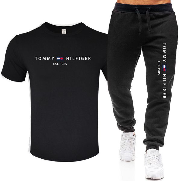 2022 fashion men's tracksuits fashion casual round neck short sleeve leisure loose street trousers suit, Gray
2022 fashion men's tracksuits fashion casual round neck short sleeve leisure loose street trousers suit, Gray
