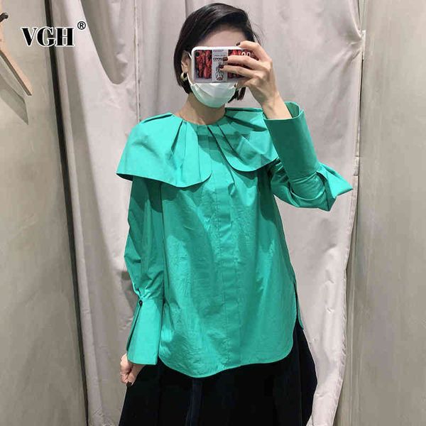 minimalist patchwork ruffle blouse for women long sleeve solid casual shirt female fashionable clothing spring 210507, White
minimalist patchwork ruffle blouse for women long sleeve solid casual shirt female fashionable clothing spring 210507, White