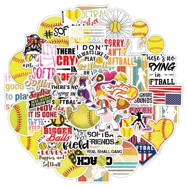 50pcs softball sports graffiti stickers car guitar motorcycle luggage suitcase wall diy decal sticker
50pcs softball sports graffiti stickers car guitar motorcycle luggage suitcase wall diy decal sticker