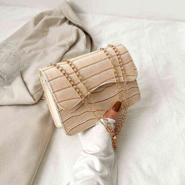 fashion bags 2022 new women's crocodile pattern portable single shoulder chain texture messenger small square bag women trend designer
fashion bags 2022 new women's crocodile pattern portable single shoulder chain texture messenger small square bag women trend designer